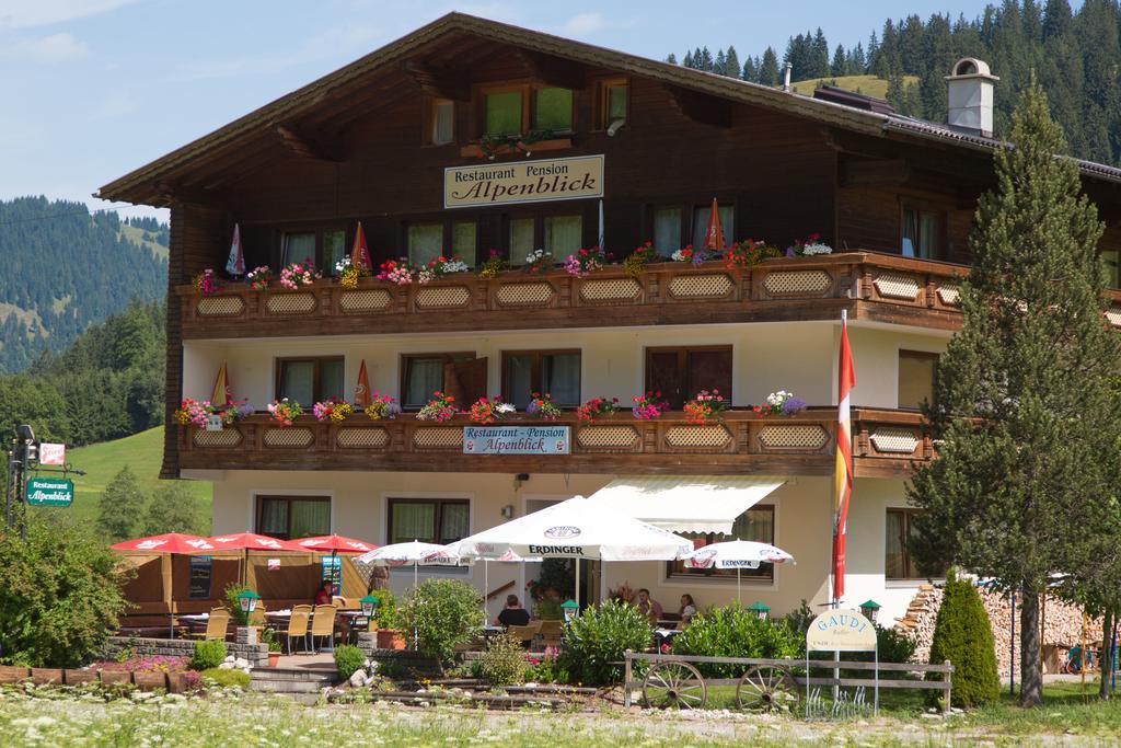 Pension Alpenblick Schattwald Buitenkant foto