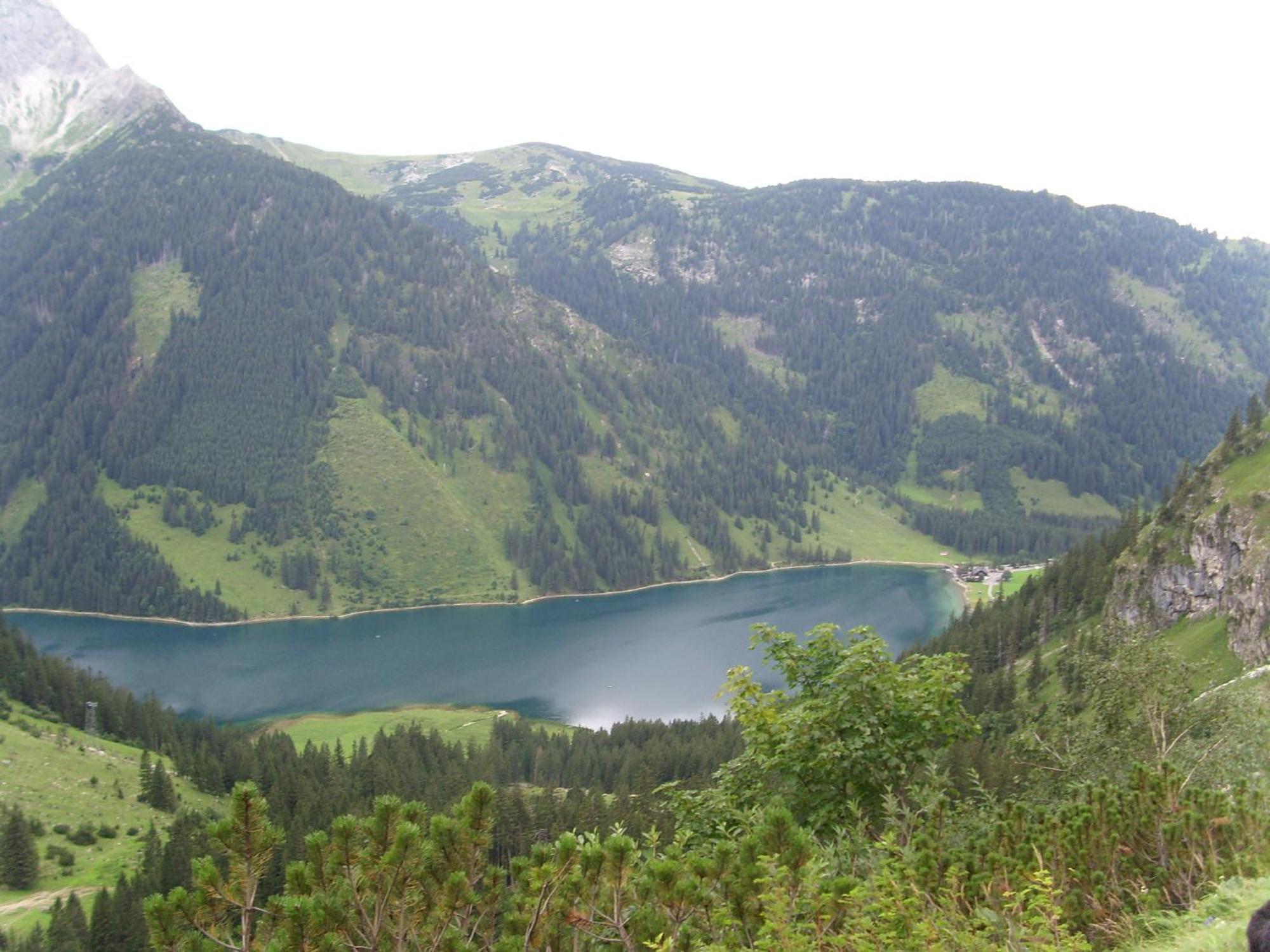 Pension Alpenblick Schattwald Buitenkant foto