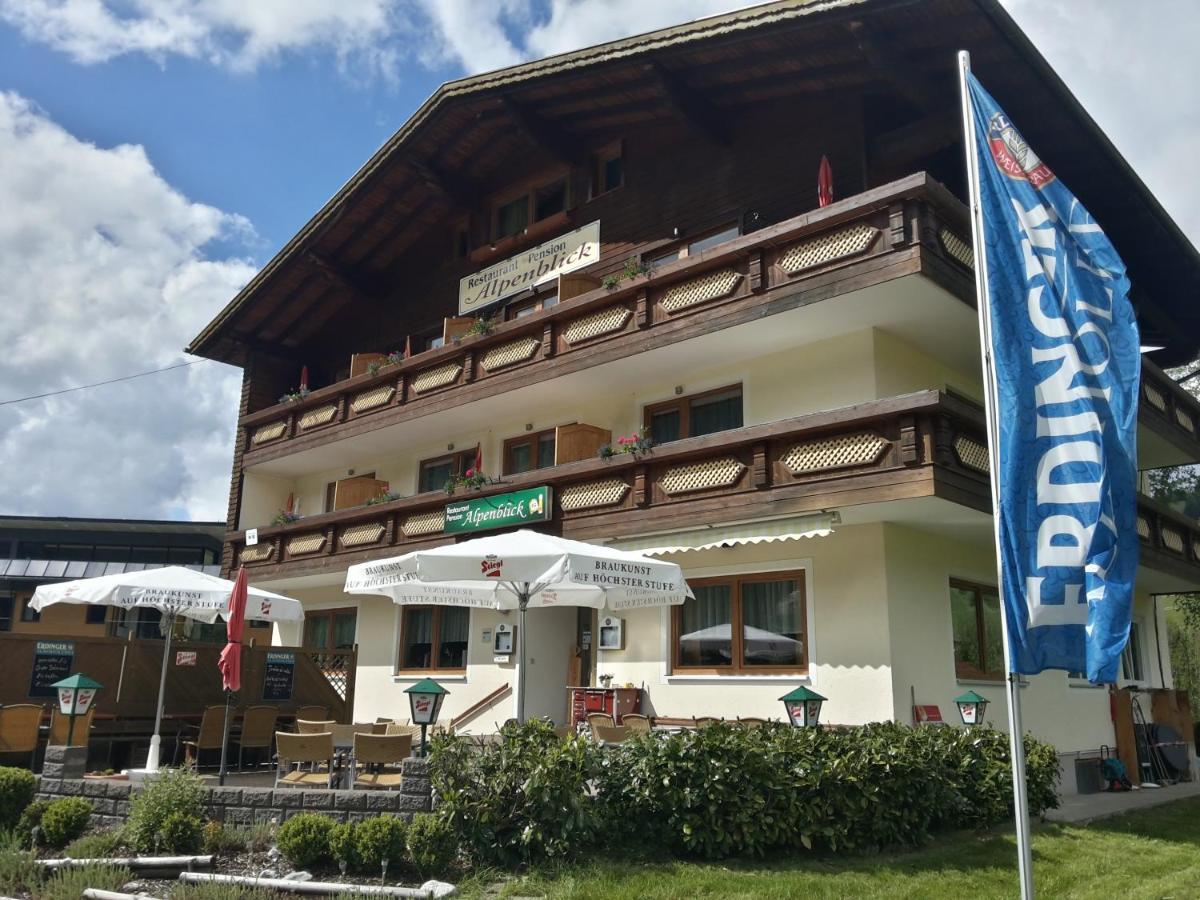 Pension Alpenblick Schattwald Buitenkant foto